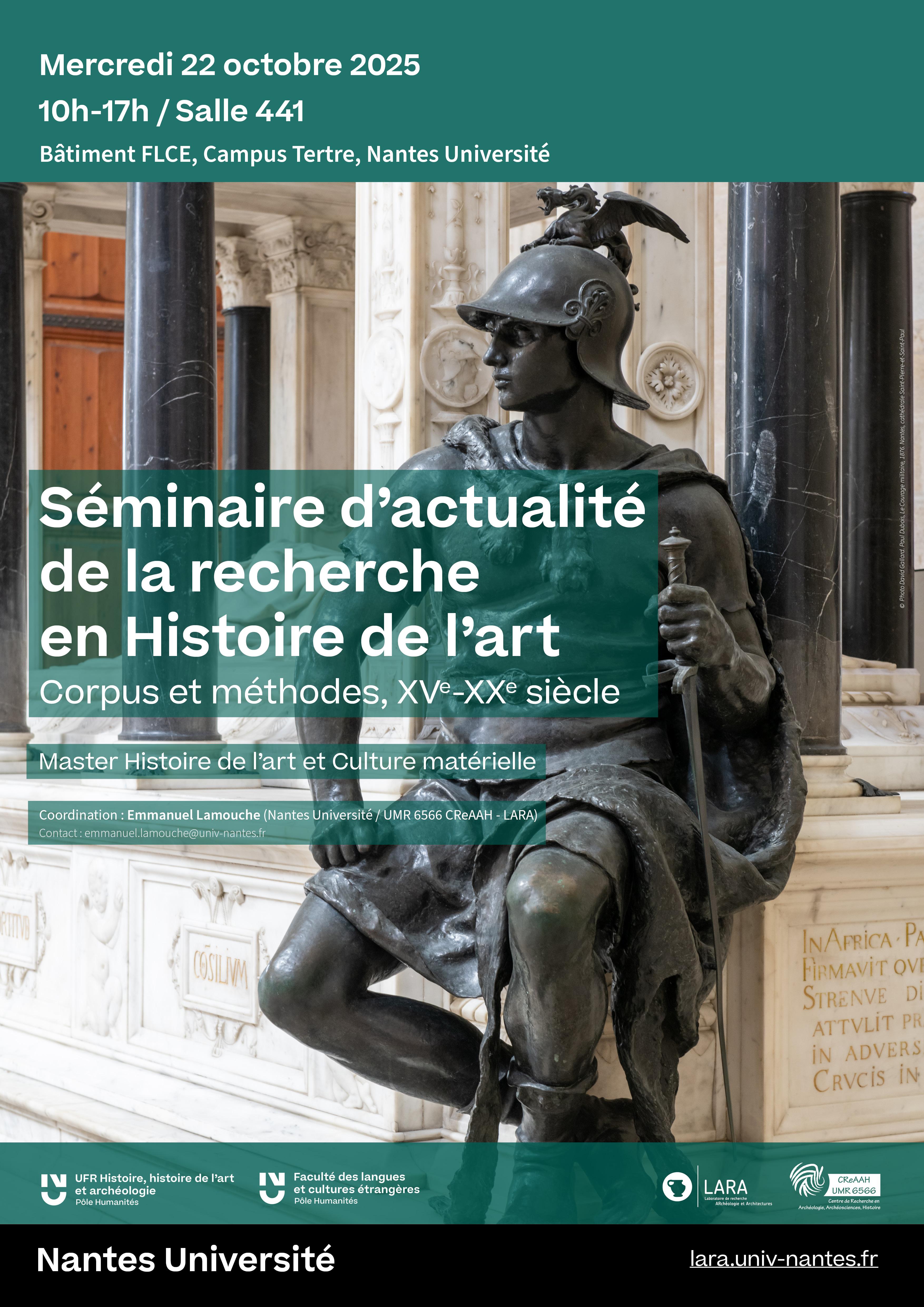 seminaire HIstoire de l'art