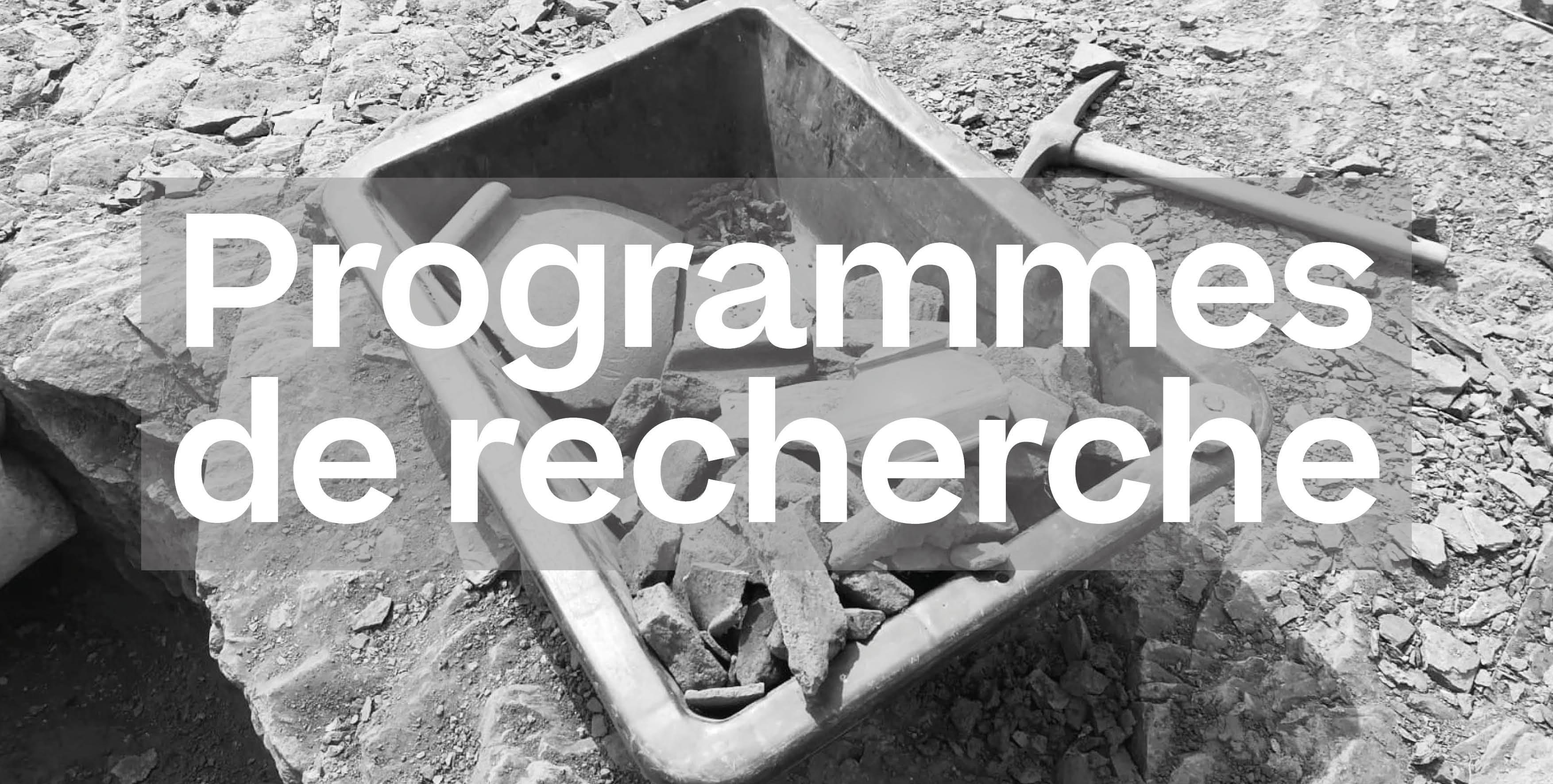 programmes de recherche